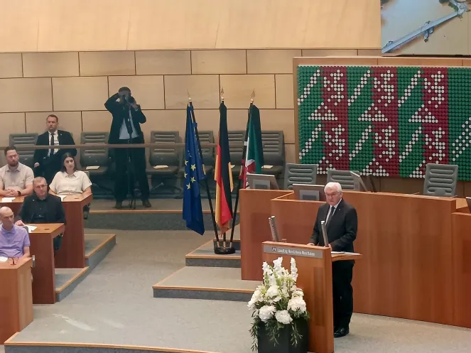 Jahrestag Hochwasser 2026 Landtag Gedenkstunde Frank Walter Steinmeier