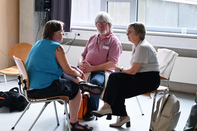Arbeitsgruppe beim Treffen der Menschen mit Armutserfahrung 2026