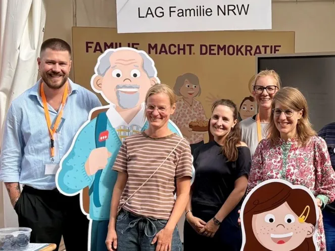 NRW Fest Muenster LAG-Familie NRW Ministerin Verena Schaeffer