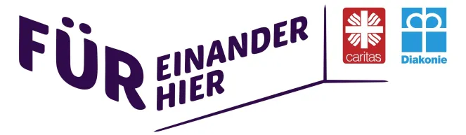 Logo Füreinander hier