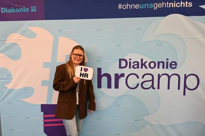 Leona Roderhoff beim HR-Barcamp West