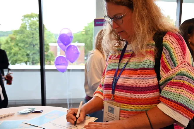 Yvonne Donath beim HR-Barcamp West
