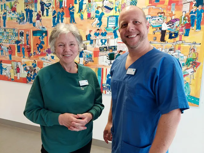 Florence-Nightingale-Krankenhaus Martina Engelen und Michael Meier