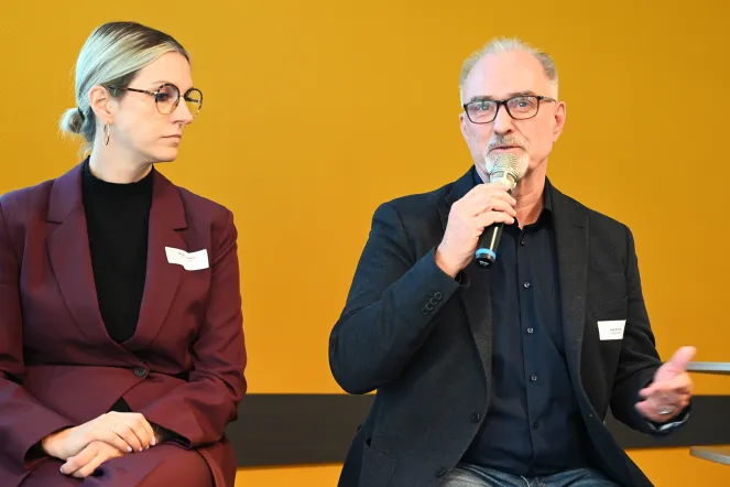 Nina Baumann und Uwe Schulz