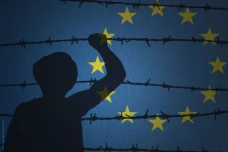 Flucht Stacheldraht Europa