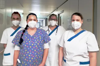 Gudrun Wilbert und ihr Team.
