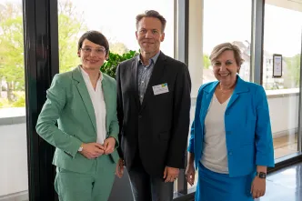 Ministerin Paul, André Hartjes, Kirsten Schwenke