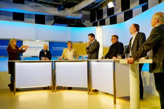Diskussion beim Politik-Talk der Freien Wohlfahrtspflege NRW. (Foto: Freie Wohlfahrtpflege NRW)