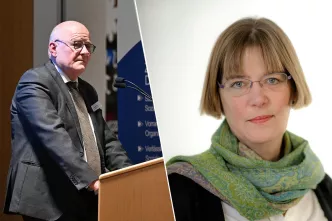Albrecht Bähr und Heike Moerland