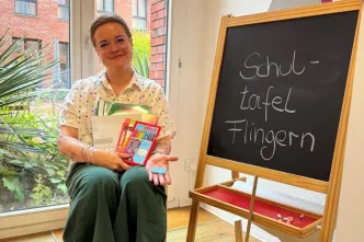 Constanze Jestaedt Fischer, Leiterin des Stadtteilladens Flingern