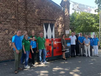 Katastrophenschutzanlaufstelle Erftstadt Gymnich Generator