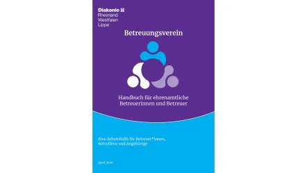 Titelbild des Handbuchs für ehrenamtliche Betreuung